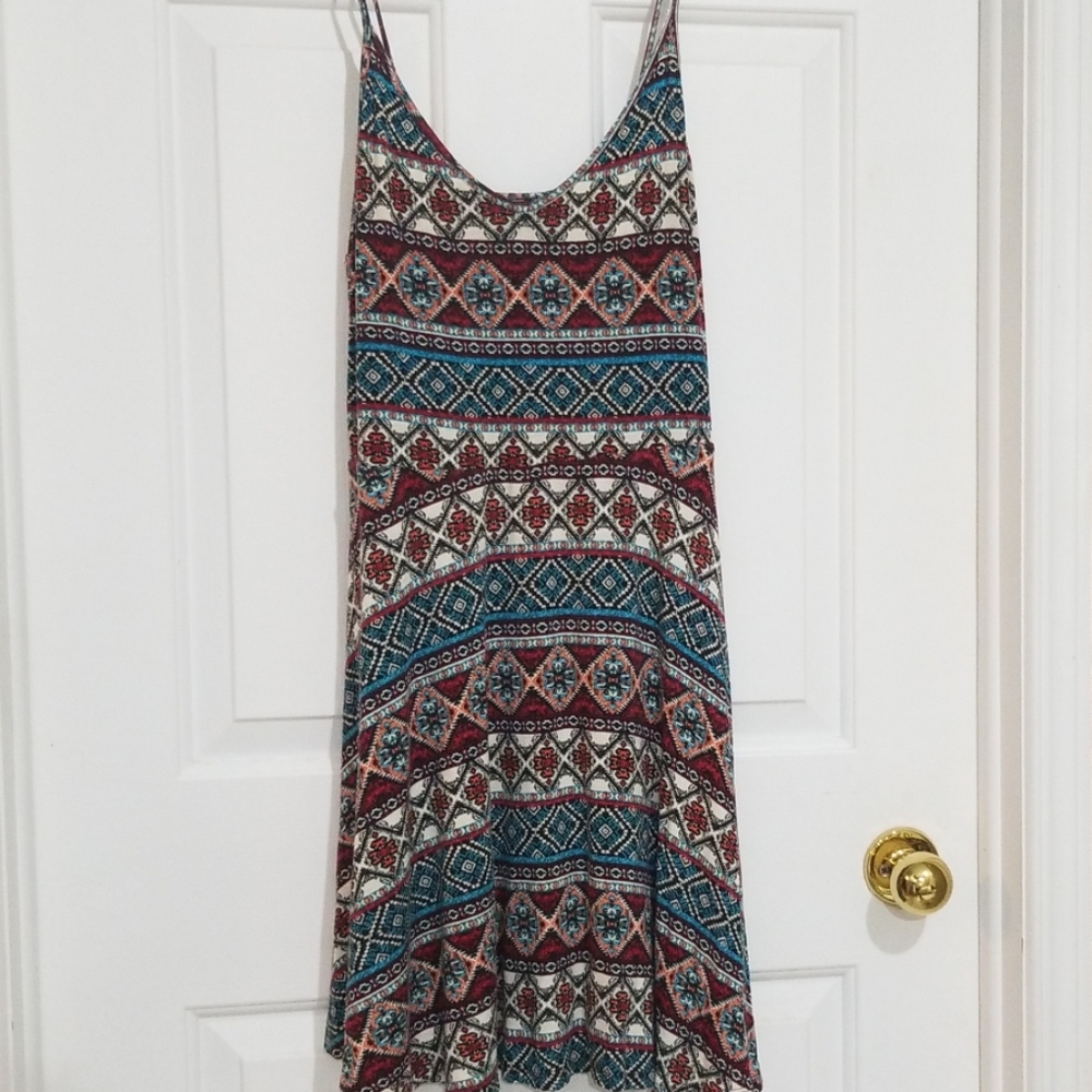 Joe Boxer Oriental Print Tank Top Dress